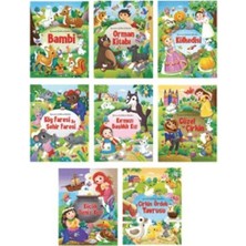 Yumurcak Yayınları Yumurcak Çıkartmalı Klasikler Serisi (8 Kitap)