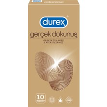 Durex Gerçek Dokunuş Prezervatif 10'lu 2 Adet