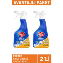 Porçöz Kireç Çözücü Sprey 2 x 750 ml 3 Adet
