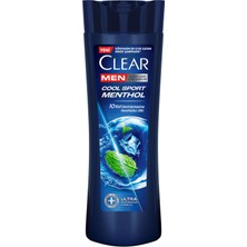 Clear Men Kepeğe Karşı Etkili Şampuan Cool Sport Menthol Ferahlatıcı Mentol Etkisi 350 ml