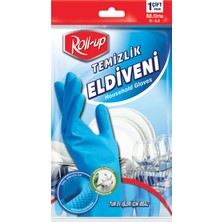Roll-Up Temizlik Eldiveni Medium 4 Adet