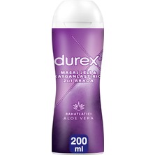 Durex Aloe Vera 2si 1 Arada Kayganlaştırıcı & Masaj Jeli 200ML 2 Adet