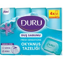 Duru Fresh Duş Sabunu Okyanus Esintisi 4X150 G 3 Adet