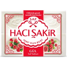 Hacı Şakir Gül Beyaz Kalıp Sabun 4X150 G 2 Adet