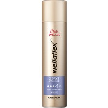 Wella Wellaflex 2 Days Volume Hair Sprey 75 ml 4 Adet