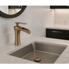 Titanium Design Şelale Antik Lavabo Bataryası