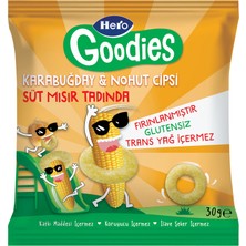 Hero Goodies Süt Mısırlı Karabuğday Nohut Cipsi 30 G 4 Adet