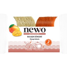 Newo Bulaşık Süngeri Mango Kokulu 2'li 2 Adet