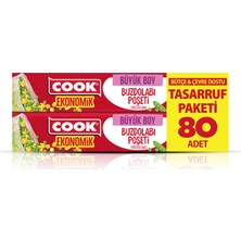 Cook Eko Buzdolabı Poşeti Büyük Boy 80'li 4 Adet