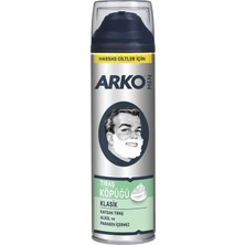 Arko Men Klasik Tıraş Köpüğü 200ML 3 Adet