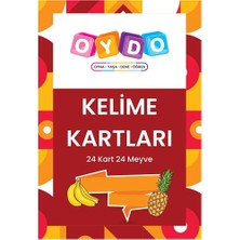 Oydo Kelime Kartları Meyveler (5 Adet)