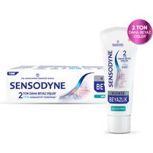 Sensodyne Klinik Beyazlık Güçlü Diş Minesi Diş Macunu 75ML 2 Adet