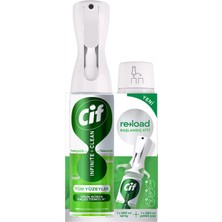 Cif Infinite Clean 280 ml + Yedek Şişe Misket Limon 280 ml