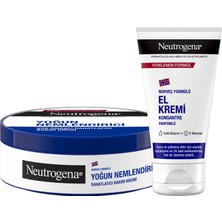 Neutrogena Yoğun Bakım Kremi 200 ml + El Kremi Parfümlü 50 ml