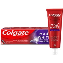 Colgate Max White Purple Reveal Diş Macunu 75 ml