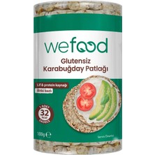 Wefood Glutensiz Karabuğday Patlağı 100 gr (5 Adet)