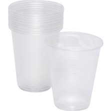 Roll-Up Plastik Şeffaf Bardak 10'lu 180 cc 3 Adet