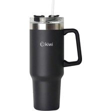 Kiwi Paslanmaz Çelik Termos Pipetli 1200 ml