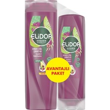 Elidor Avokado Şampuan 400 ml + Saç Kremi 200 ml 4 Adet