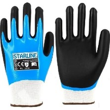 Starline E-151715 No:10 Köpük Nitril Eldiven
