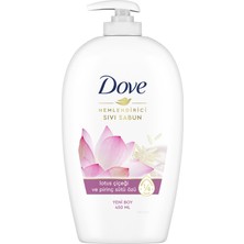 Dove Nemlendirici Sıvı Sabun Lotus Çiçeği ve Pirinç Özü 450 ml 2 Adet