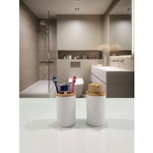 Panthera Miami Banyo Takımı Bambu 2'li 4 Adet