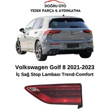 Doğru Ticaret Auto Parts Volkswagen Golf 8 Arka İç SAĞ Stop Lambası ( Trend / Comfort )