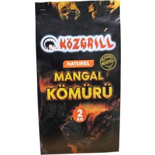 Köz Grill Közgrill Mangal Kömürü Naturel 2 kg 3 Adet