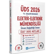 GYS Akademi 2026 Üds T.c. Içişleri Bakanlığı Elektrik-Elektronik Mühendisliği Özet Ders Notları