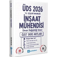 GYS Akademi 2026 Üds T.c. Içişleri Bakanlığı Inşaat Mühendisi Özet Ders Notları