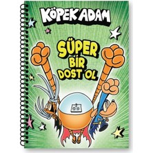 Altın Kitaplar Köpek Adam Kareli Defterler