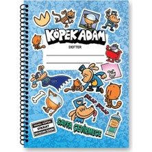 Altın Kitaplar Köpek Adam Çizgili Defterler