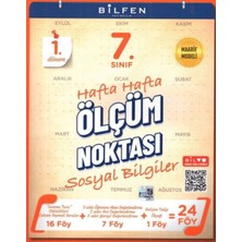 Bilfen Yayıncılık 7. Sınıf Sosyal Bilgiler Ölçüm Noktası 1. Dönem