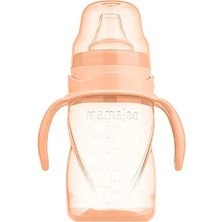 Mamajoo Kulplu Akıtmaz Alıştırma Bardağı 270 ml Powder Blush & Anti- Kolik Uç (2 Adet)