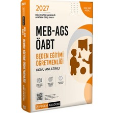 Pegem Akademi Yayıncılık 2027 Meb-Ags Öabt Beden Eğitimi Öğretmenliği Konu Anlatımlı