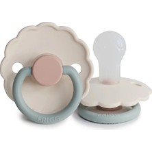 Frigg Daisy Silikon Emzik  Cotton Candy 0-6 Ay (2 Adet)