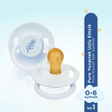 698 Wee Baby Pure Yuv.kauçuk Emzik No:1 Mavi (4 Adet)