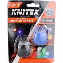 Della Knitex Bisiklet Feneri 2'li Silikonlu 3 Adet