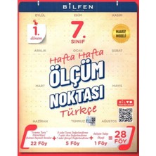Bilfen Yayıncılık 7. Sınıf Türkçe Maarif Ölçüm Noktası 1. Dönem