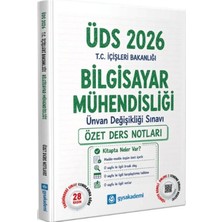 GYS Akademi 2026 Üds T.c. Içişleri Bakanlığı Bilgisayar Mühendisliği Özet Ders Notları