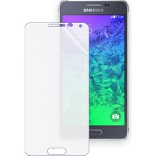 Schitec Samsung Galaxy Alpha Uyumlu Ön Yüzey Nano Şeffaf Hidrojel Ekran Koruyucu