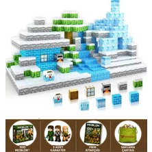 Minecraft Manyetik Küp Blok Yapı Taşı 100 Parça