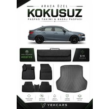 Yek Cars Honda Civic 2024 Model Aracınıza Özel 4d Karbonlu Kauçuk Paspas Takımı ve Bagaj Havuzu