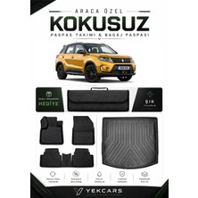 Yek Cars Suzuki Vitara Hybrid 2026 Model Aracınıza Özel 4d  Kauçuk Paspas Takımı ve Bagaj Havuzu