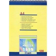 Gıpta Color Master A4 100 Yp.çiz.spr.bloknot 1372