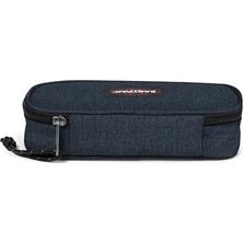 TeknoKapsül Eastpak Oval Single Unisex Yetişkin Kalem Çantası Triple Denim Standart