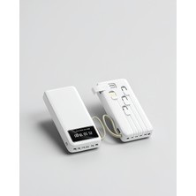 Azrlya 4 Çıkışlı 20.000 Mah Powerbank Taşınabilir Çoklu Giriş