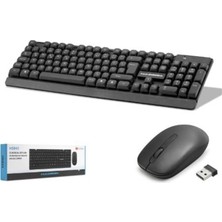 Nodar Hadron HD843 Kablosuz Klavye ve Mouse Setı - Sıyah
