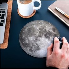 Khi-Zai Dolunay Tasarımlı Hediye Mousepad - Mouse Pad - Fare Altlığı