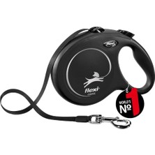 Esranın Dünyası New Classic 8 M Şerit Large Otomatik Köpek Tasması